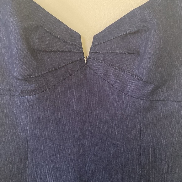Women’s Black Halo Denim Dress - Picture 2 of 12